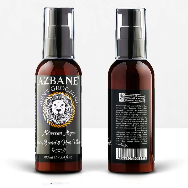 Best Beard  Shampoo & Wash  - NO Harsh chemicals! 3.4 Fl.oz - NEW Patchouli Scent 0
