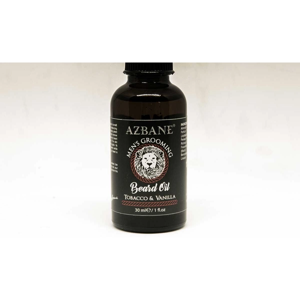 Premium Organic Beard Oil  - Tobacco & Vanilla 1.7 fl.oz 2