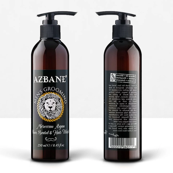 Best Beard  Shampoo & Wash  - NO Harsh chemicals! 3.4 Fl.oz - NEW Patchouli Scent 2