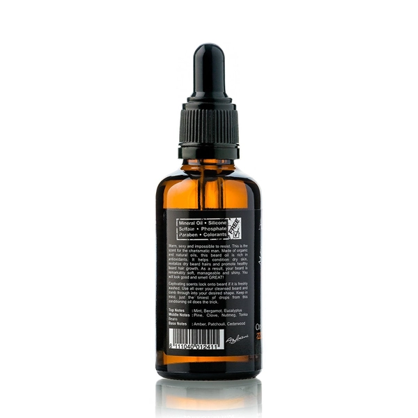 Premium Organic Beard Oil  - Tobacco & Vanilla 1.7 fl.oz 0